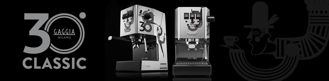 Limited Edition Gaggia Classic 30 on täällä!
